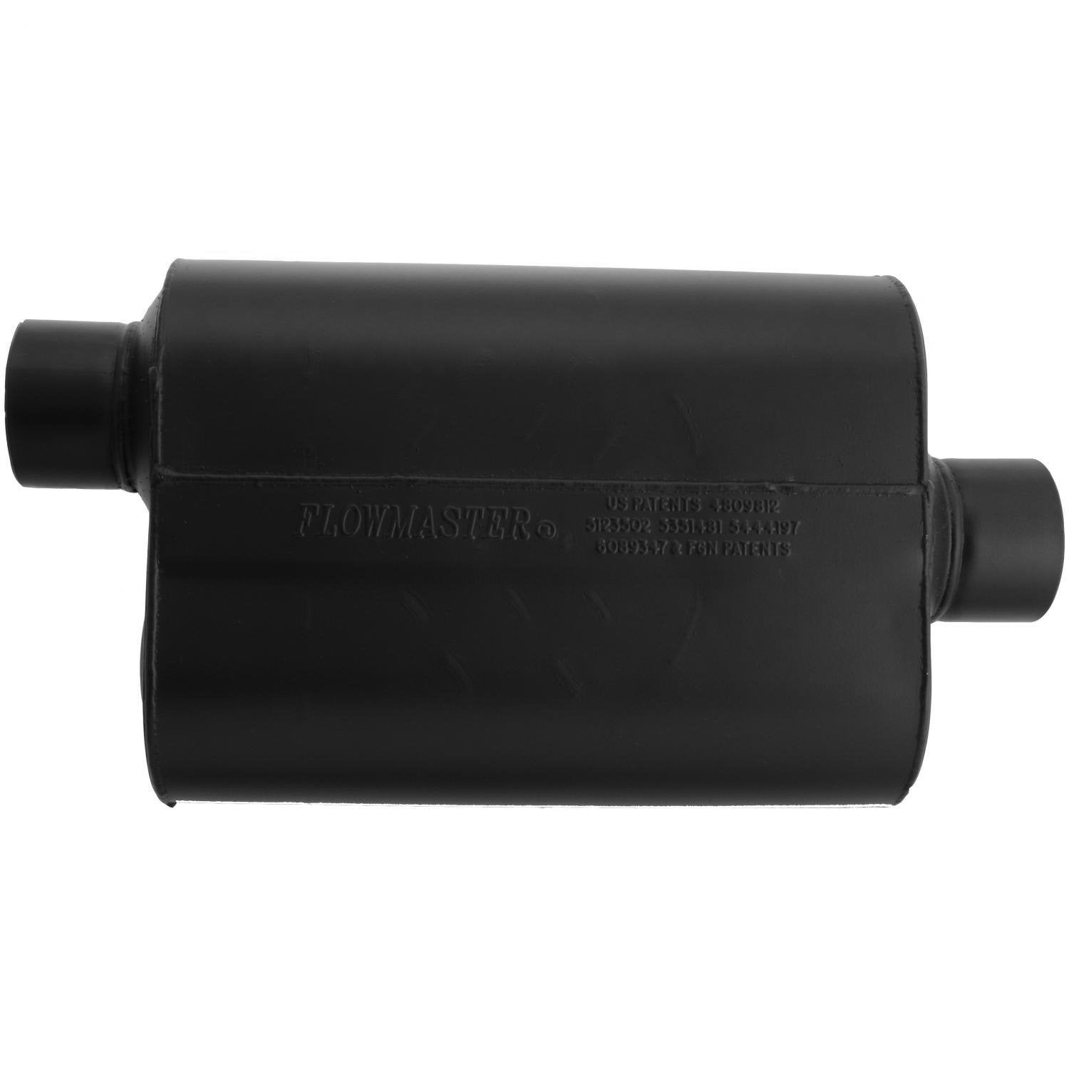 Flowmaster Super 40 Series Chambered Muffler Front View