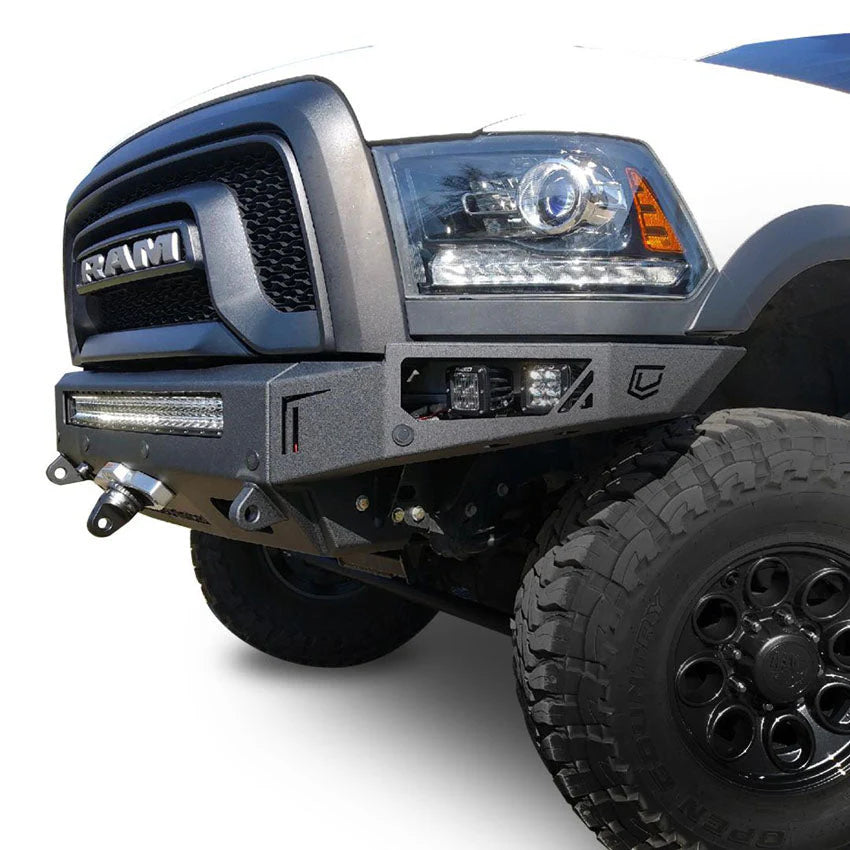 2010-2018 RAM POWERWAGON OCTANE SERIES FRONT BUMPER Front View