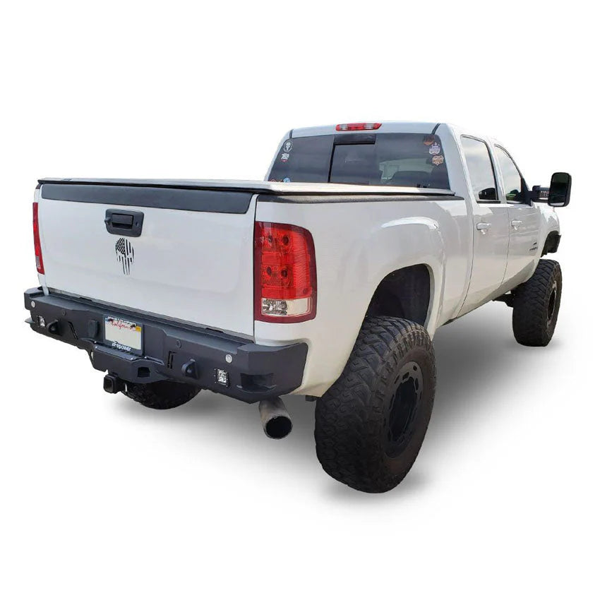 2015-2019 GMC/CHEVY 2500/3500 OCTANE REAR BUMPER Front View