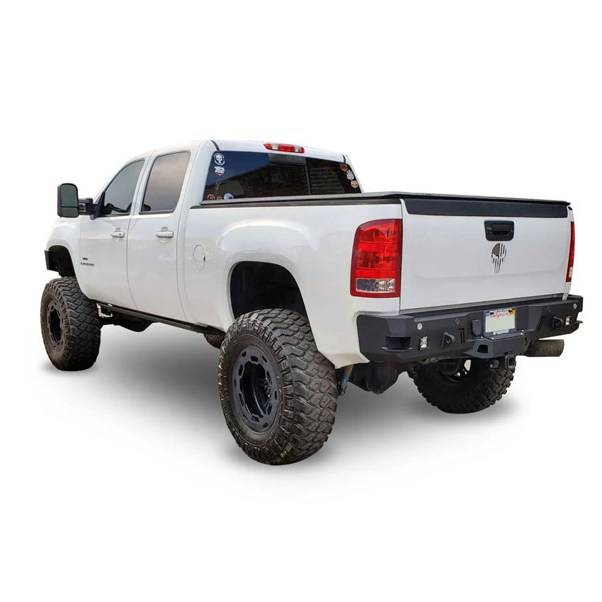 2007-2010 GMC/CHEVY 2500/3500 OCTANE REAR BUMPER Front View