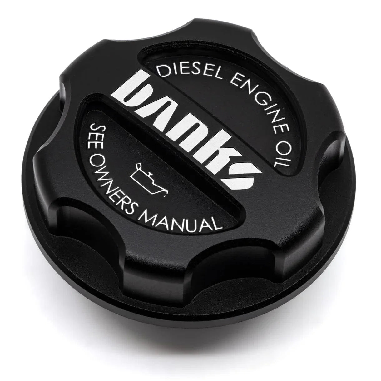 Banks Engine Cover with Revolver Billet Oil Cap For 2007.5-2024 RAM 6.7L with Monster-Ram Installed