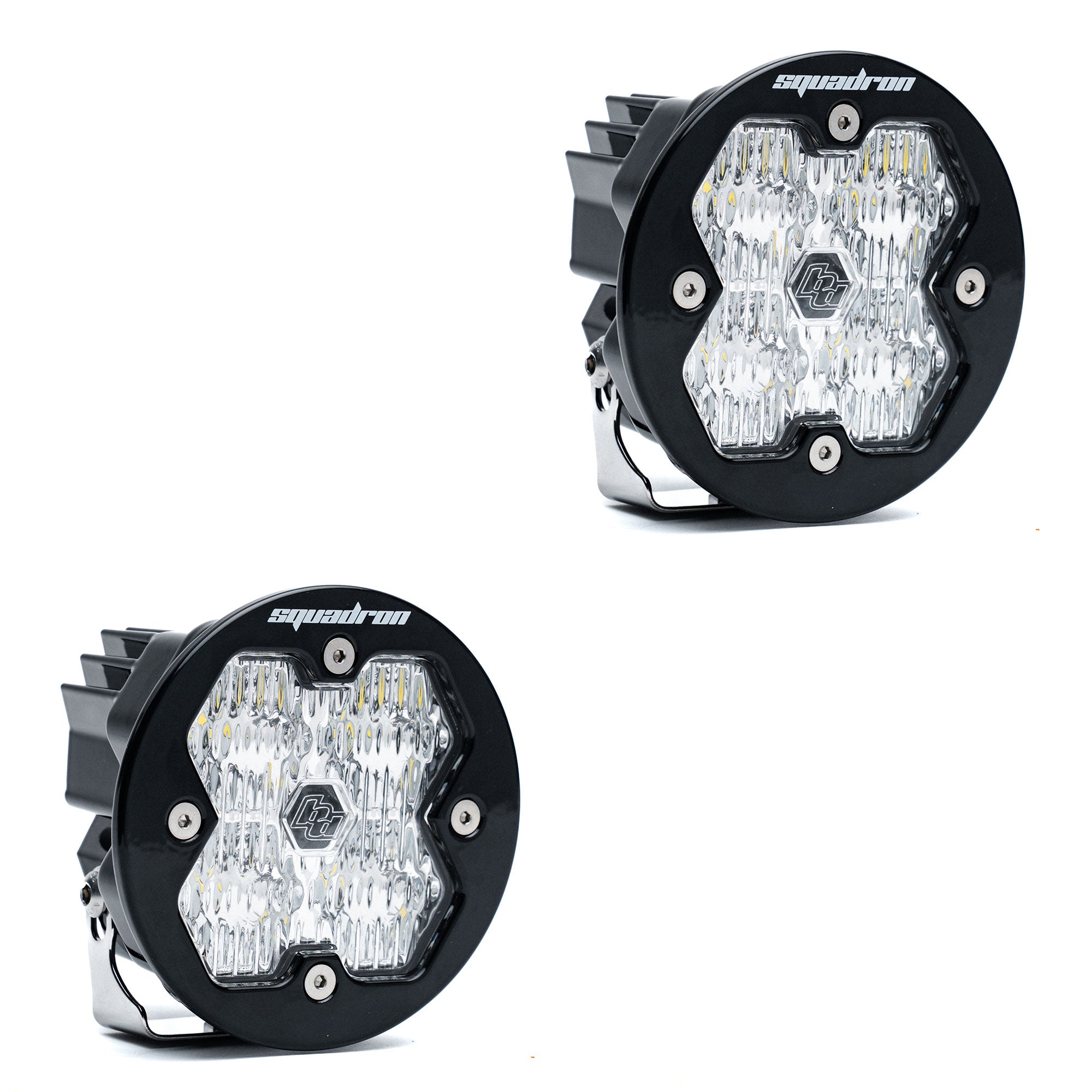 Squadron-R 2.0 Pro Black LED Auxiliary Light Pod Pair - Universal
