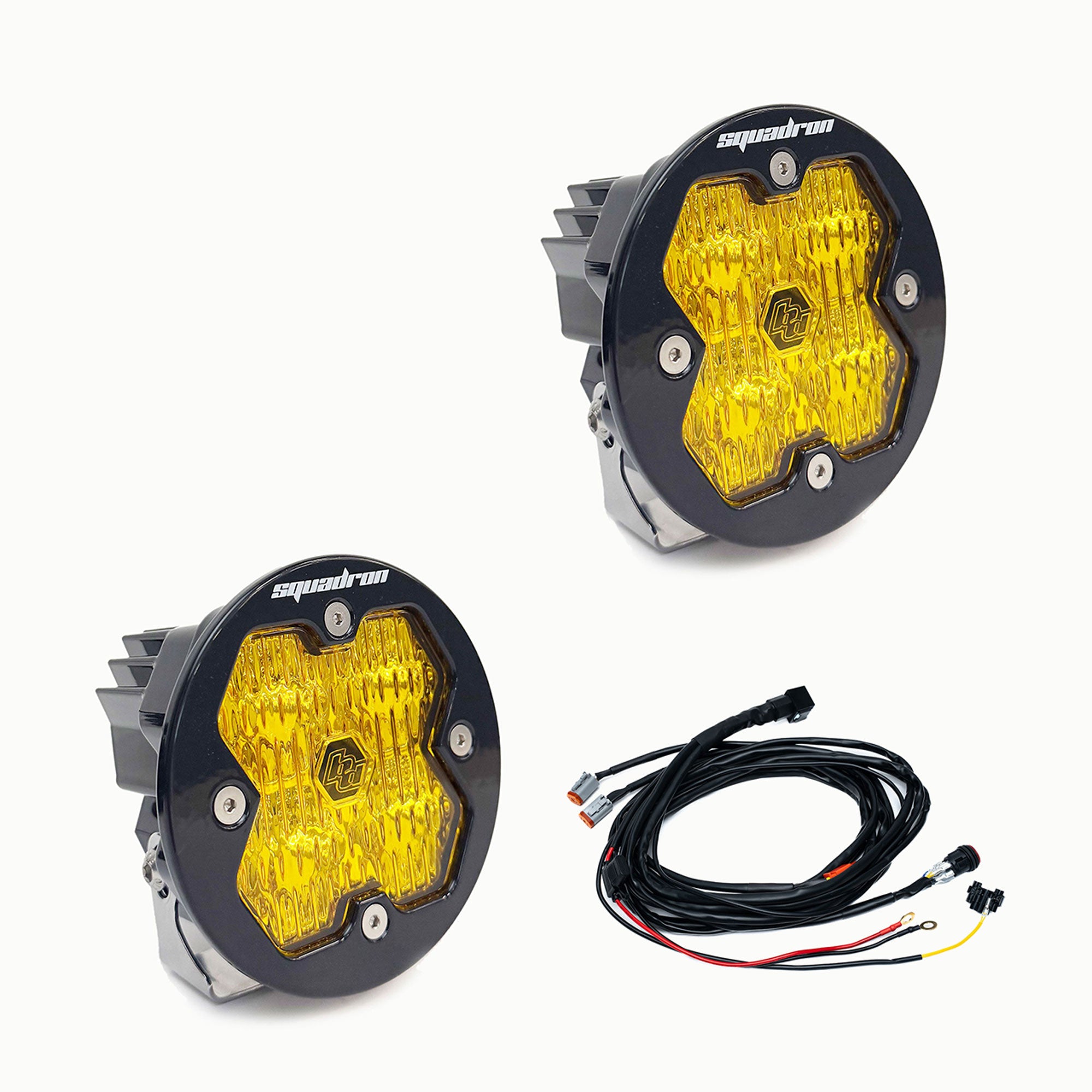Squadron-R 2.0 Pro Black LED Auxiliary Light Pod Pair - Universal