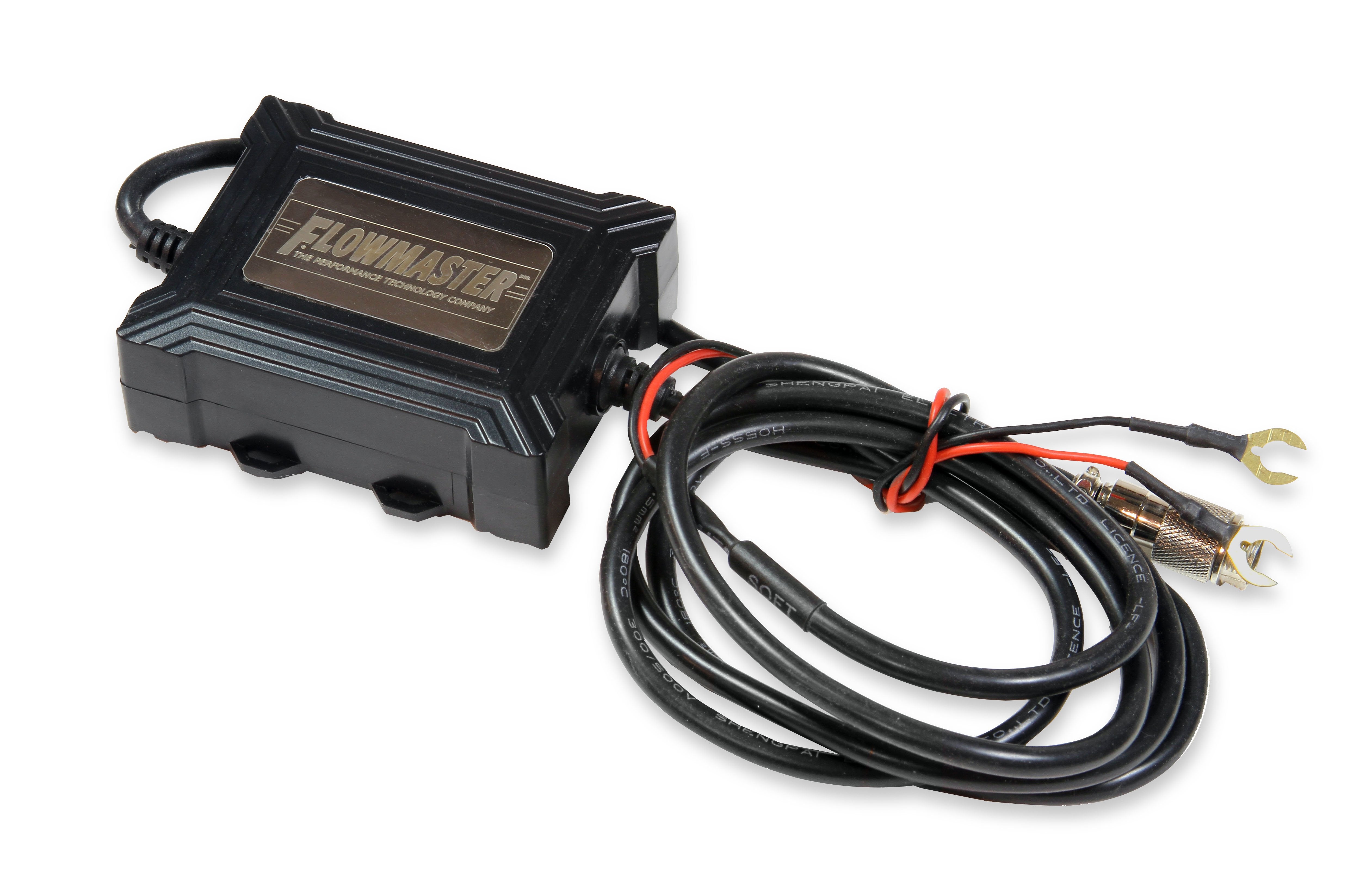 Flowmaster Flow FX Direct Fit Dual Mode Muffler with Active Valve Front View