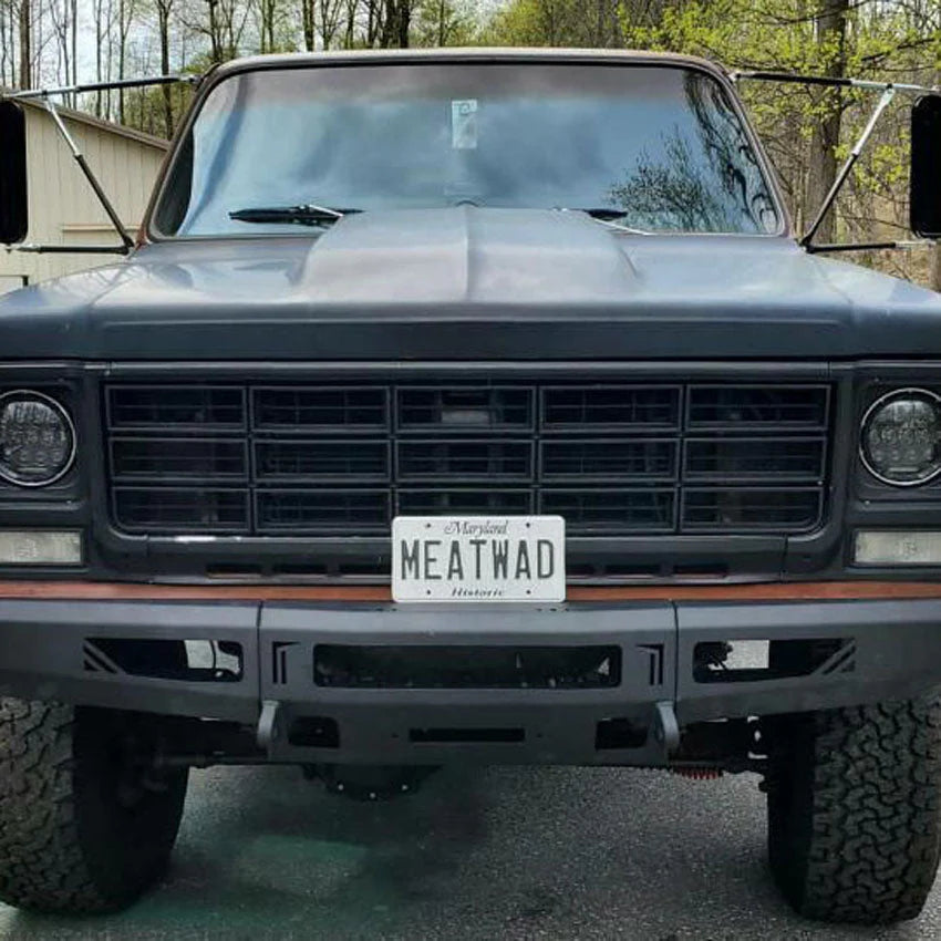 1973-1991 CHEVY/GM FRONT OCTANE WINCH BUMPER Front View