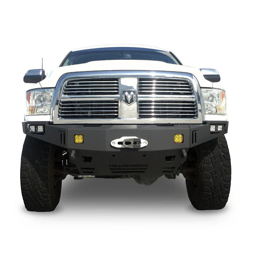 2010-2018 RAM 2500/3500 OCTANE SERIES FRONT WINCH BUMPER Front View