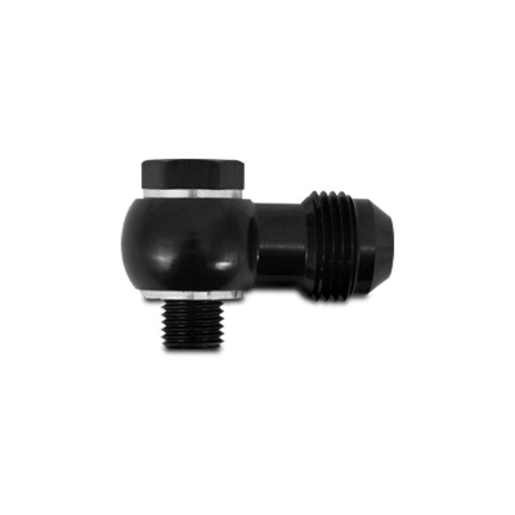 Single Banjo Adapter Assembly, Male AN Flare with Imperial Bolt Front View