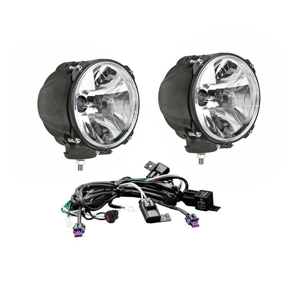 KC HiLites Carbon POD 70W HID Light Pair Pack System