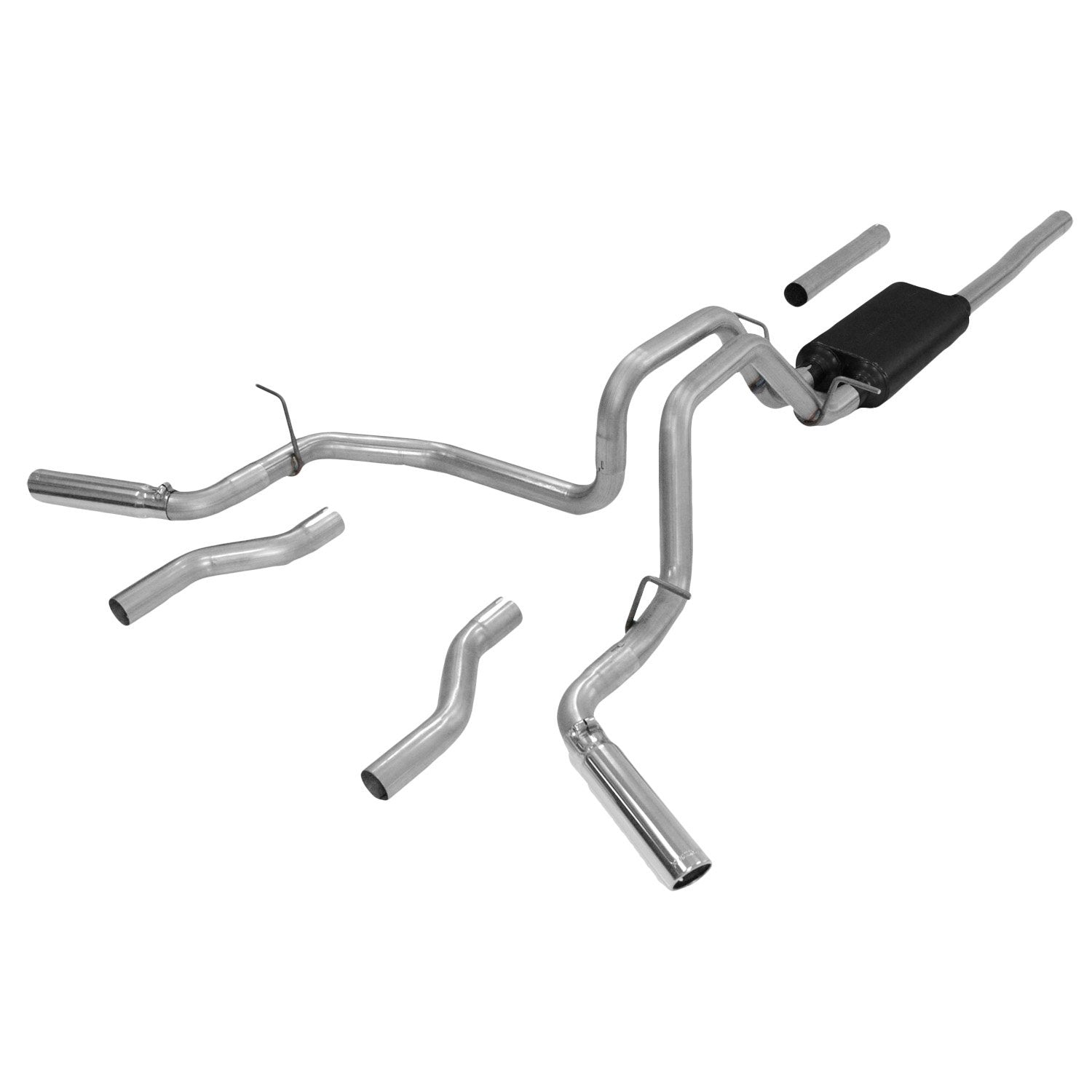 Flowmaster Force II Cat-back Exhaust System Front View