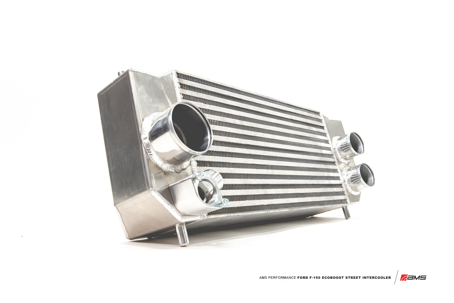 2.7L & 3.5L Ecoboost F150 & Raptor Intercooler Kit AMS (back view)