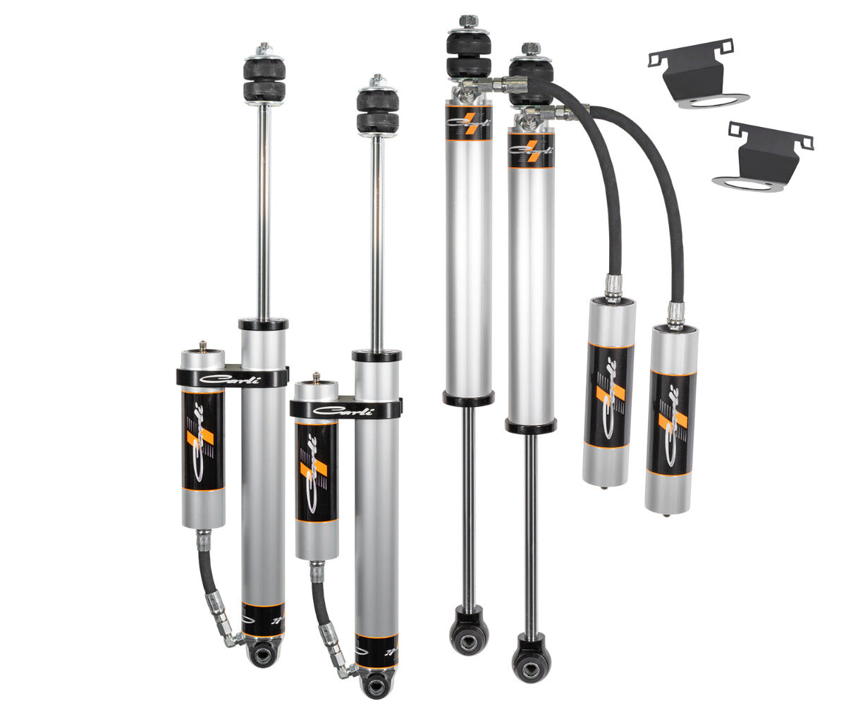 14-24 RAM 2500 4X4 DIESEL CARLI 3.25" LIFT BACKCOUNTRY SYSTEM Shocks Display 