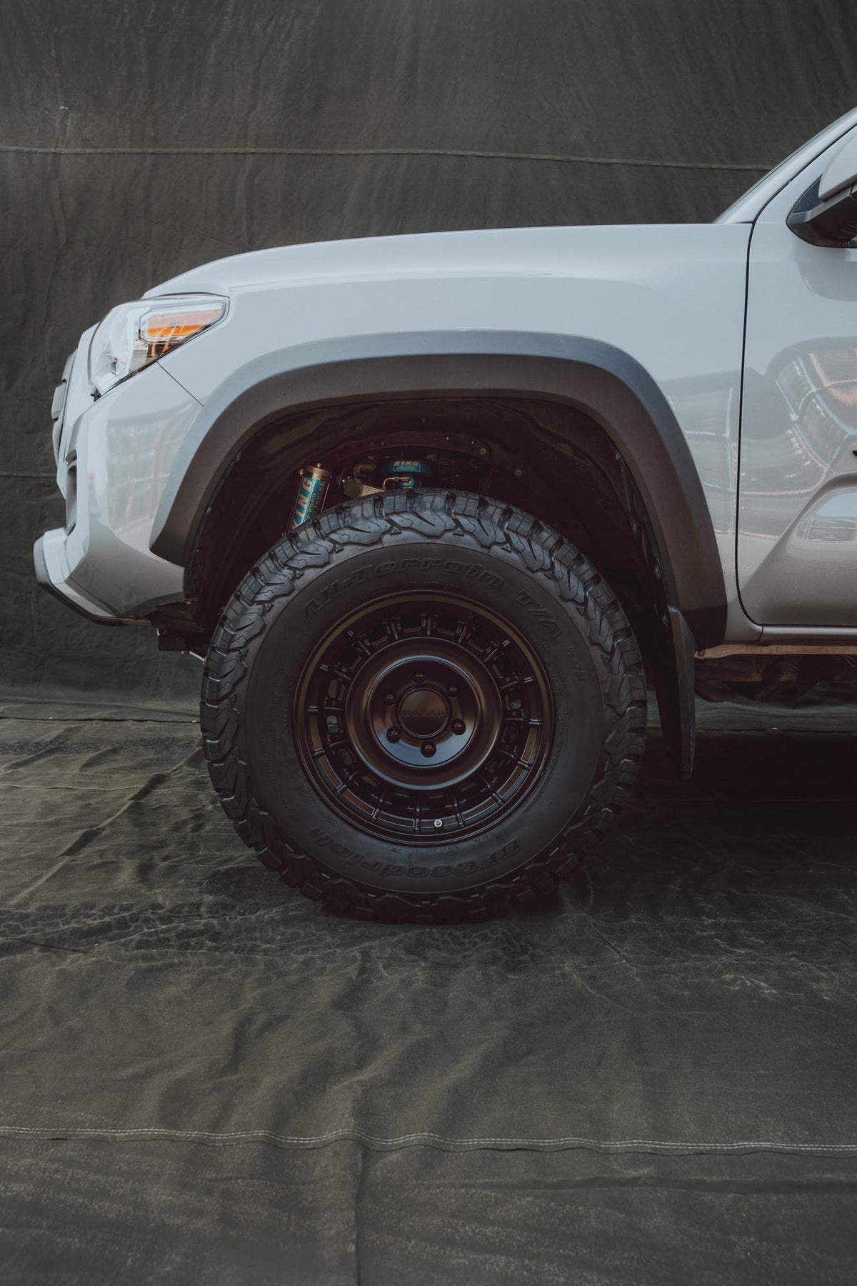 NOMAD 502SB Arvo Satin Black Front View