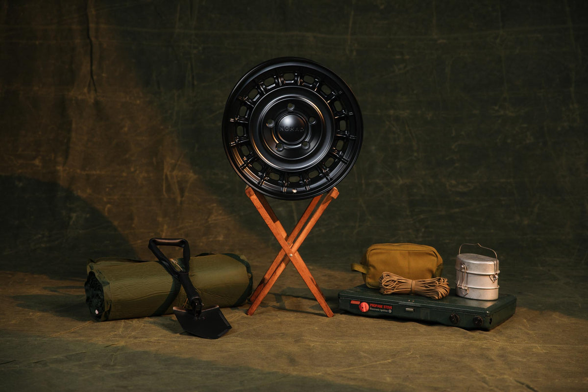 NOMAD 502SB Arvo Satin Black Front View