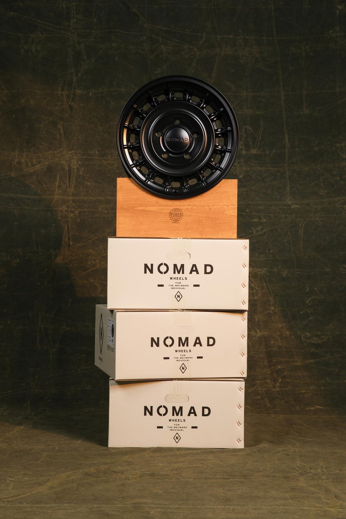 NOMAD 502SB Arvo Satin Black Front View