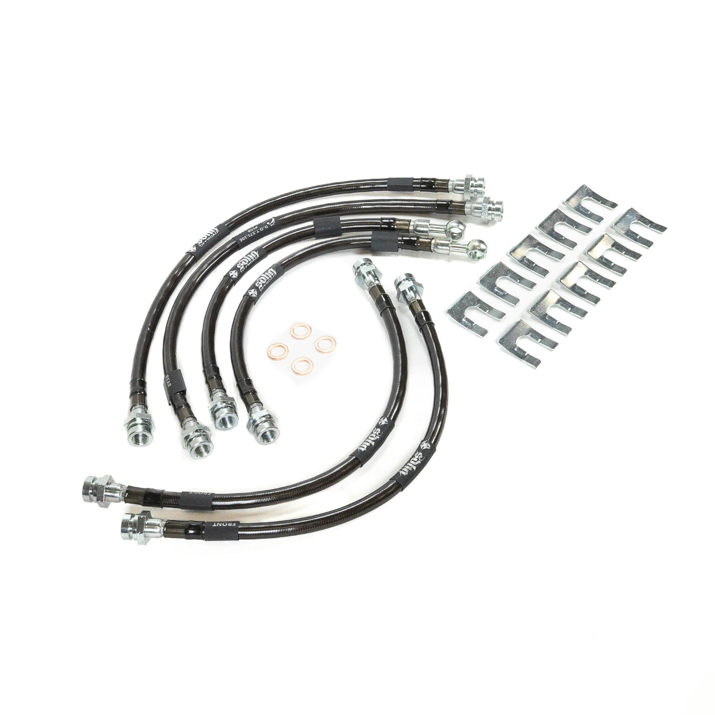 '07-21 Toyota Tundra SDHQ 6 Piece Brake Line Kit