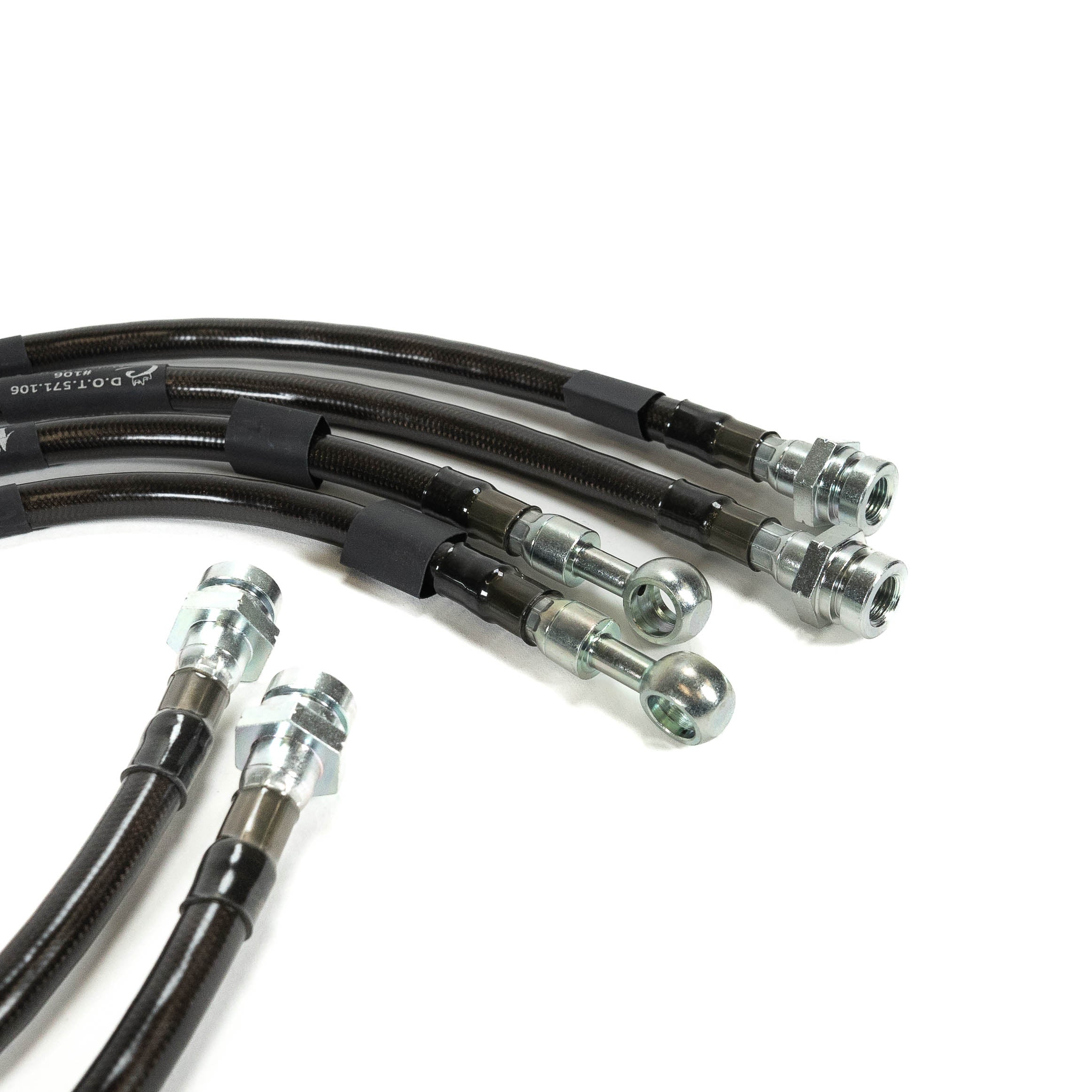 '07-21 Toyota Tundra SDHQ 6 Piece Brake Line Kit