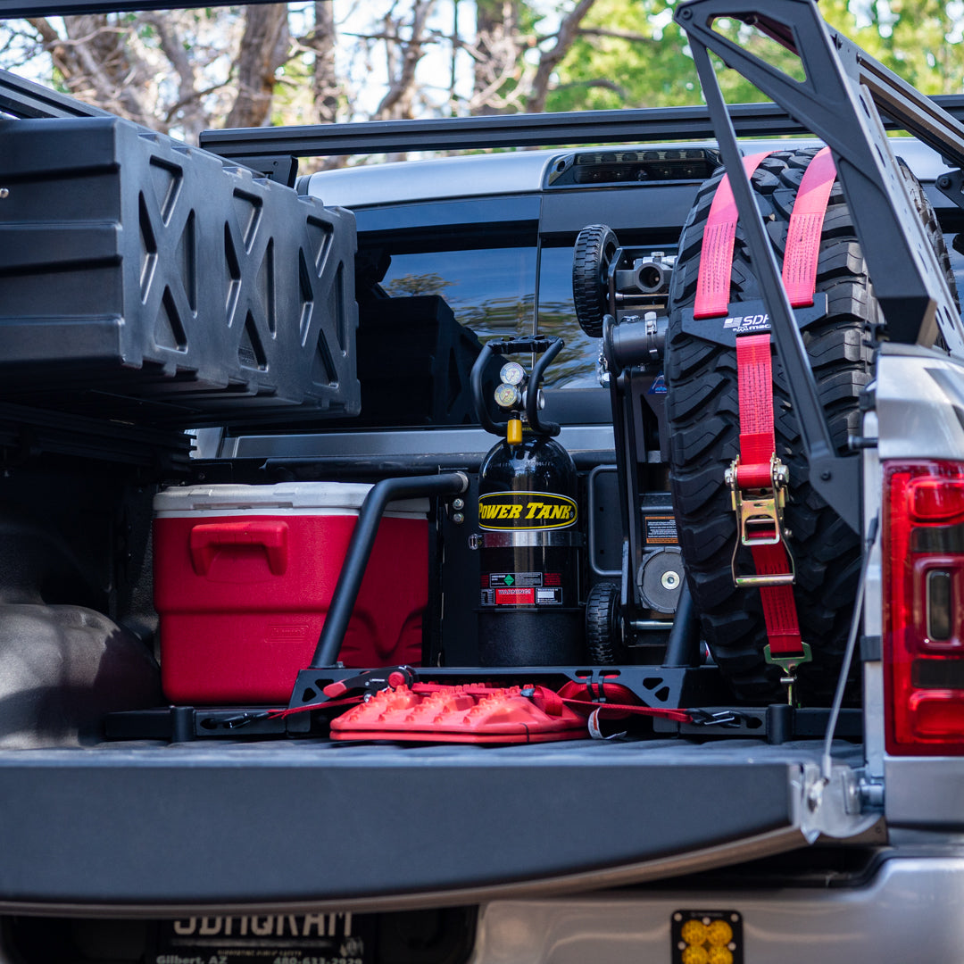 '19-24 Ram 2500/3500 SDHQ Built In Bed Chase Rack