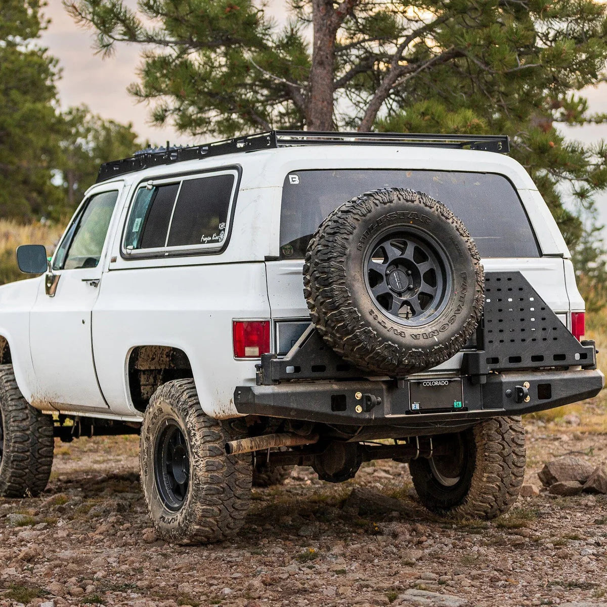 1973-1991 CHEVY/GM OCTANE DUAL SWING OUT REAR BUMPER Front View