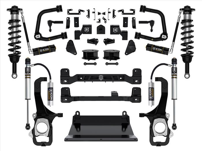 22-23 TOYOTA TUNDRA 6" STAGE 3 SUSPENSION SYSTEM BILLET/TUBULAR UCA