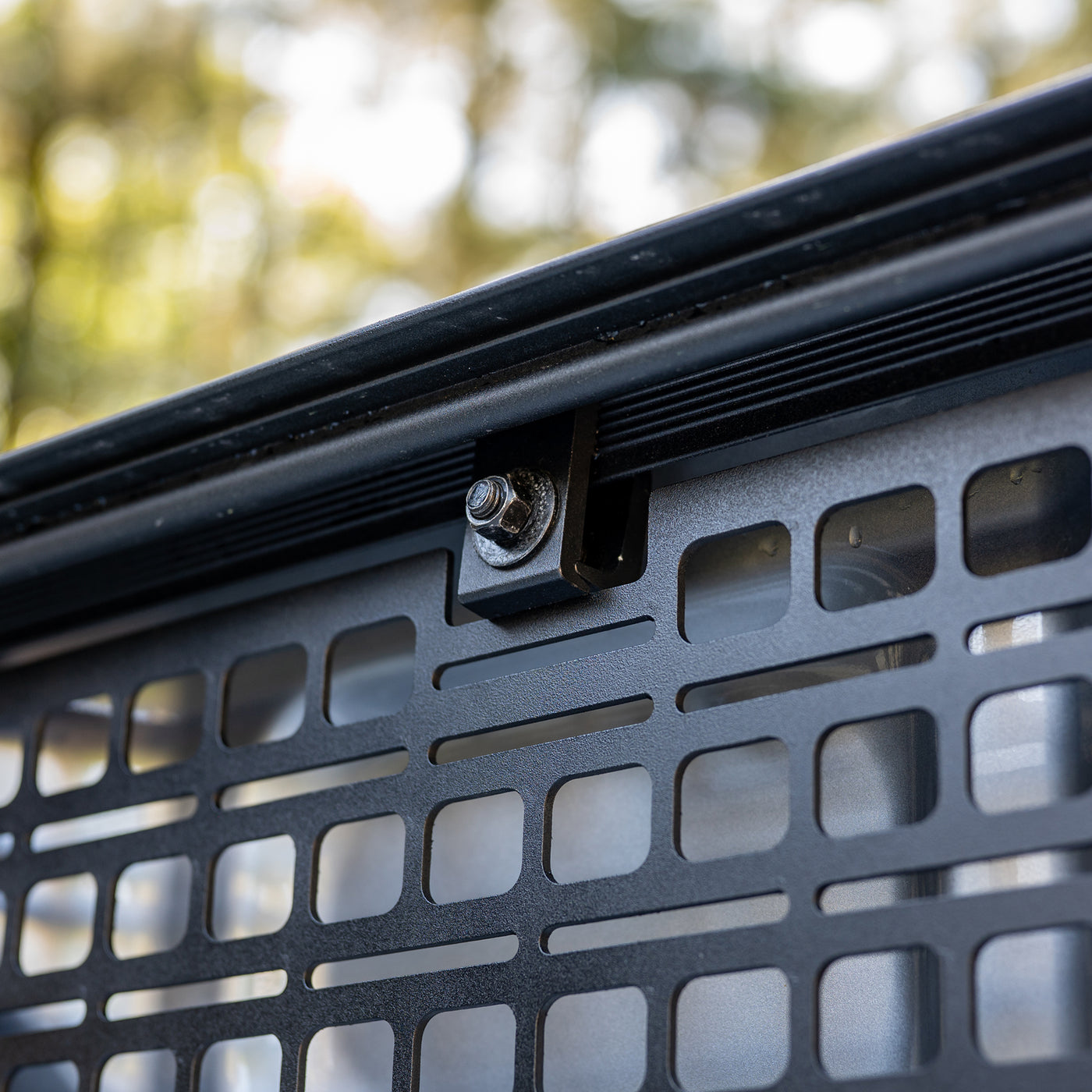 BUILTRIGHT Bridge Panel for MOLLE Bedside Racks | Ford F-150, Raptor & Lightning (2015-2024)