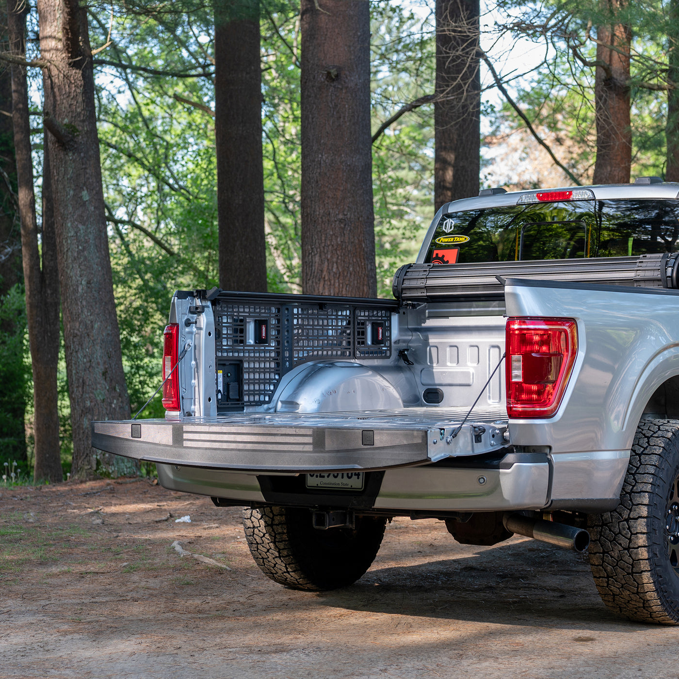 BUILTRIGHT Bridge Panel for MOLLE Bedside Racks | Ford F-150, Raptor & Lightning (2015-2024)