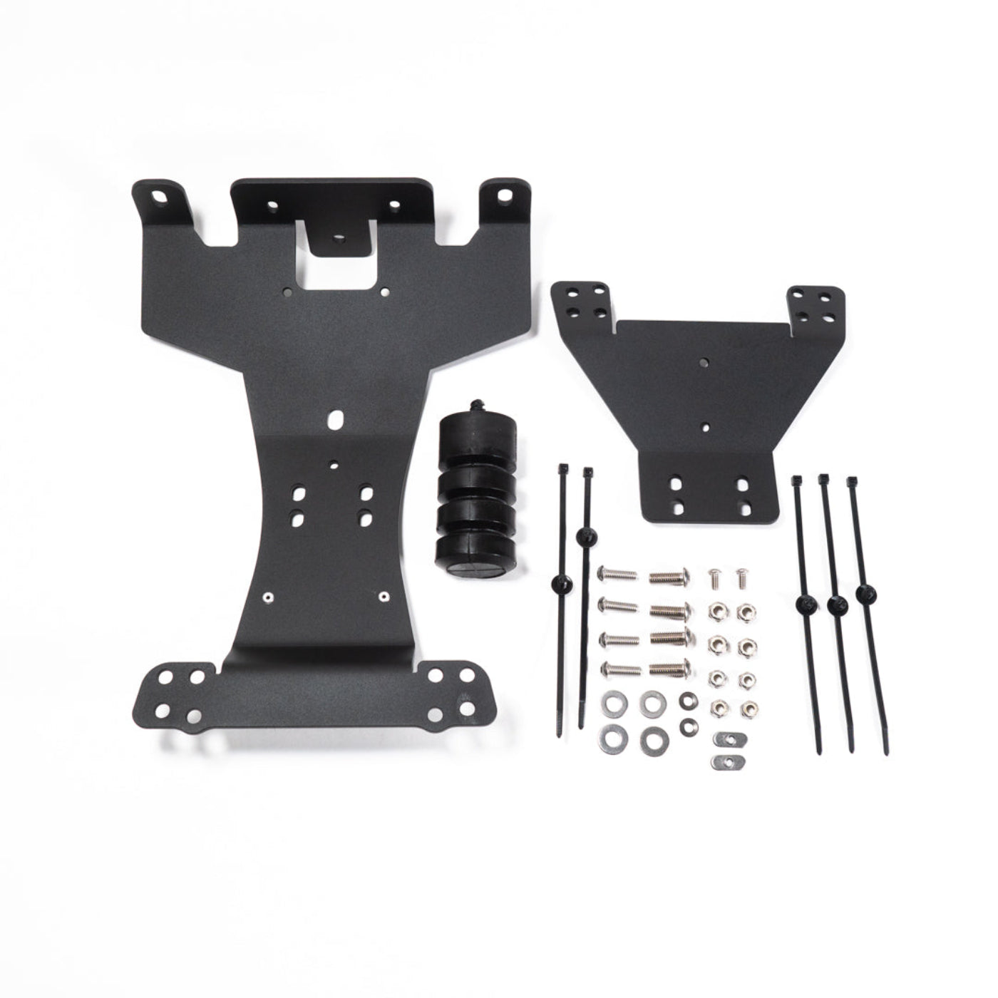 '21-24 Ford Bronco/Bronco Raptor SDHQ Built 3rd Brake Light Chase Light Mount display of included parts and hardware 