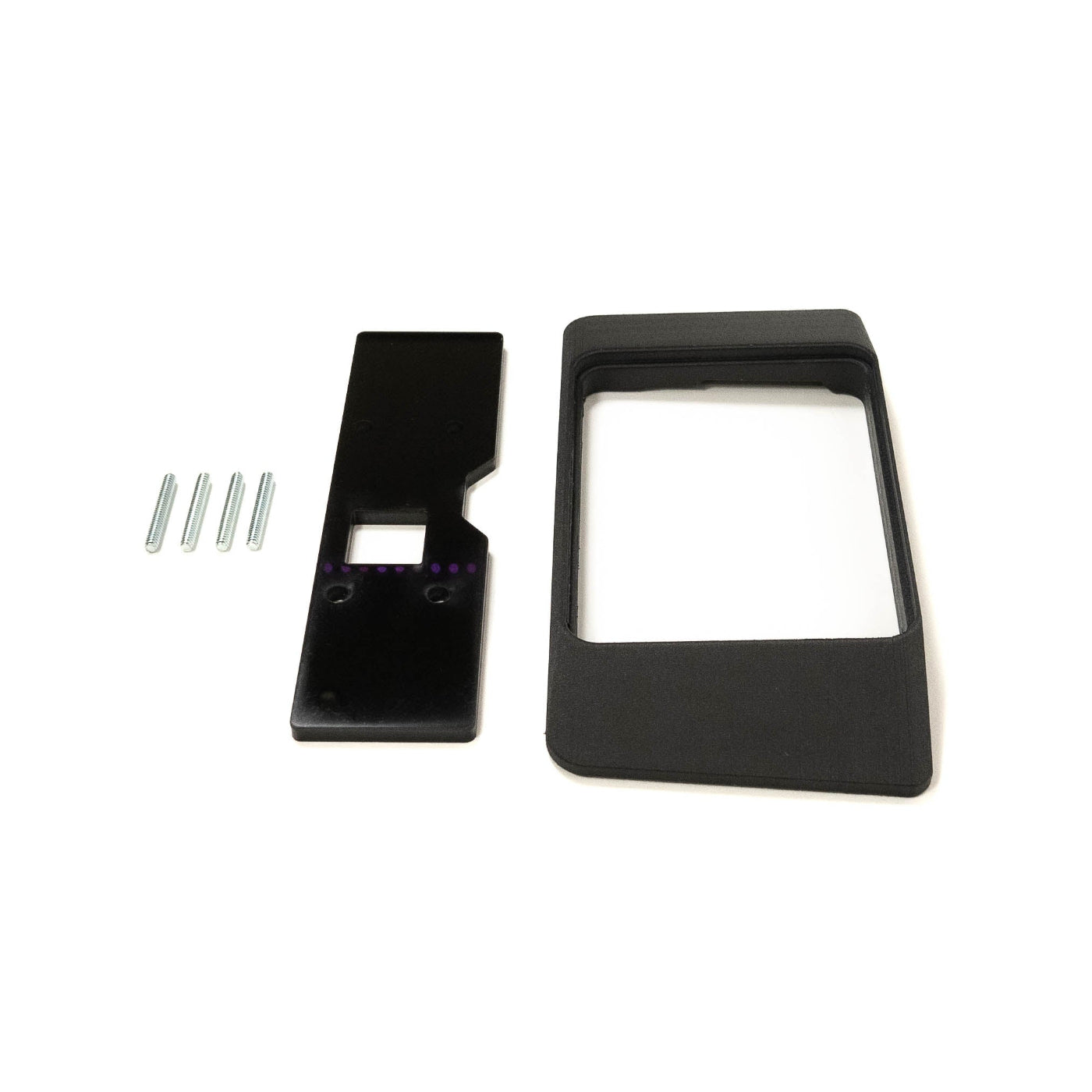 '21-24 Ford Bronco/Bronco Raptor SDHQ Built Switch-Pros RCR-FORCE-12 Keypad Mount display of included parts and hardware 