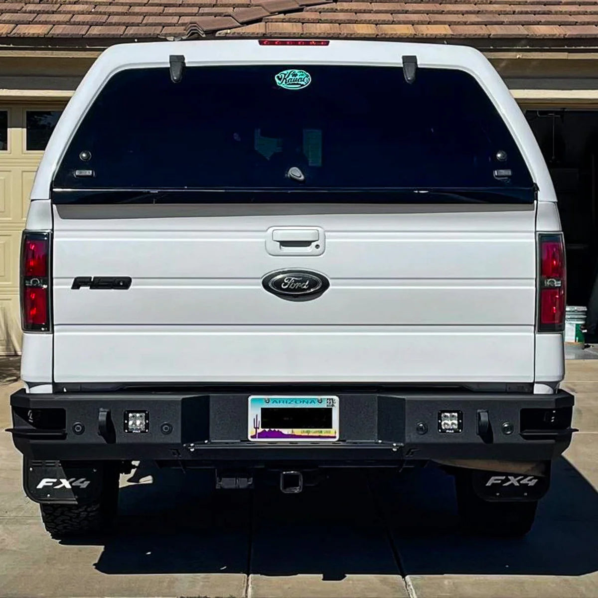 2009-2014 FORD F150 & RAPTOR OCTANE REAR BUMPER Front View