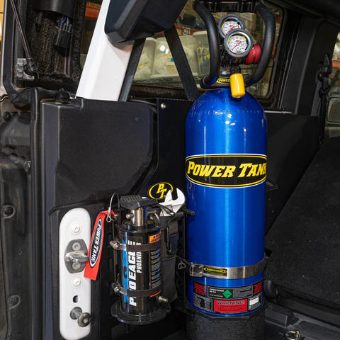 15 lb. 2 Door Bronco Edition Power Tank (6th Gen 2021+) | Candy Blue | HP250i Regulator