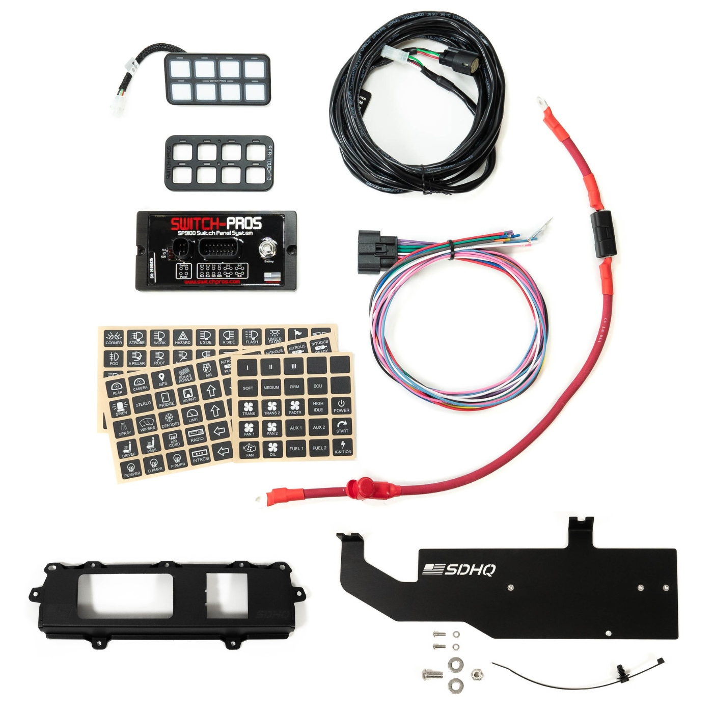 2014-2018 Chevy/GMC 1500 SDHQ Built Complete Switch Pros SP-9100 Kit