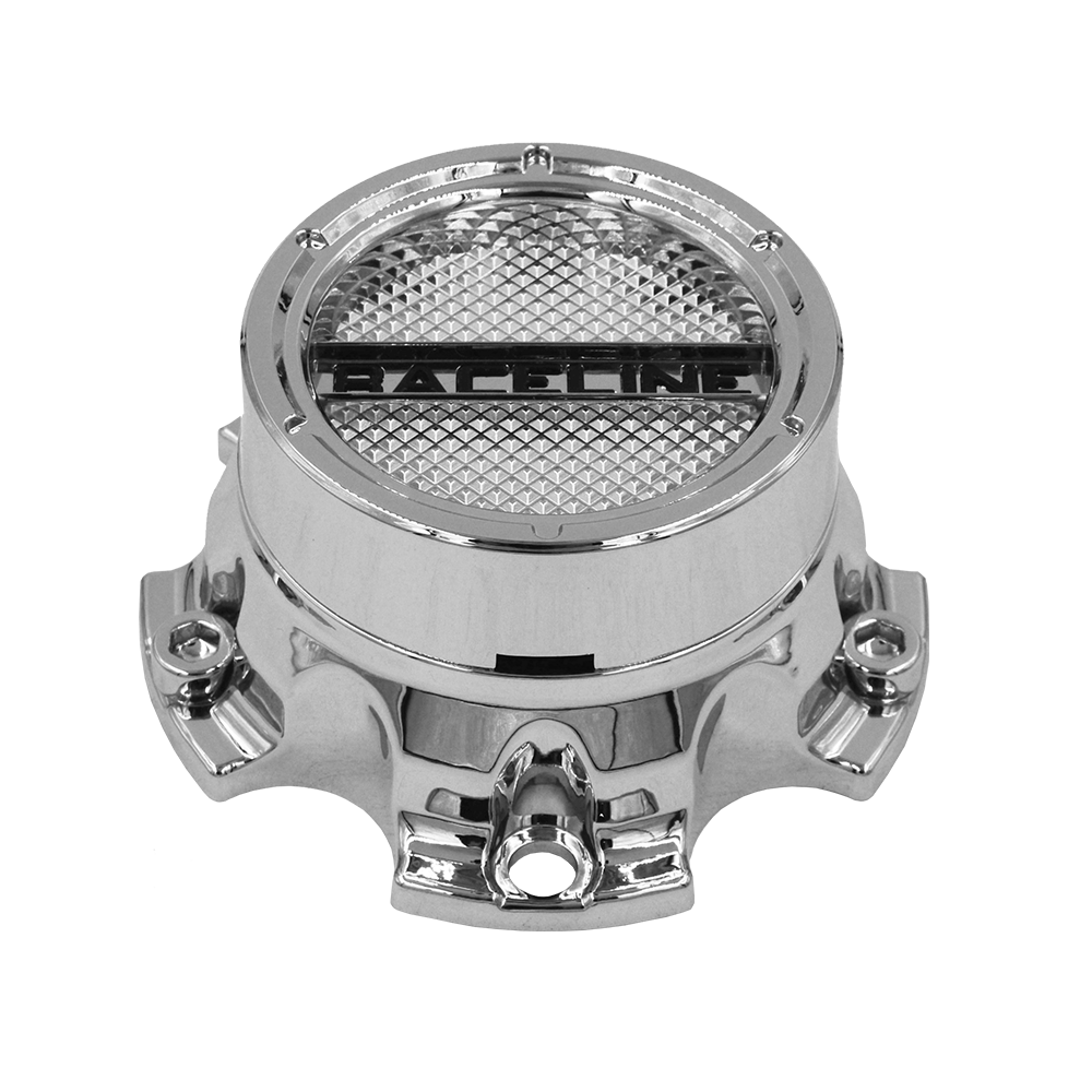 RACELINE WHEEL CHROME CAP 939/940 FITS 5X114.3 Front View