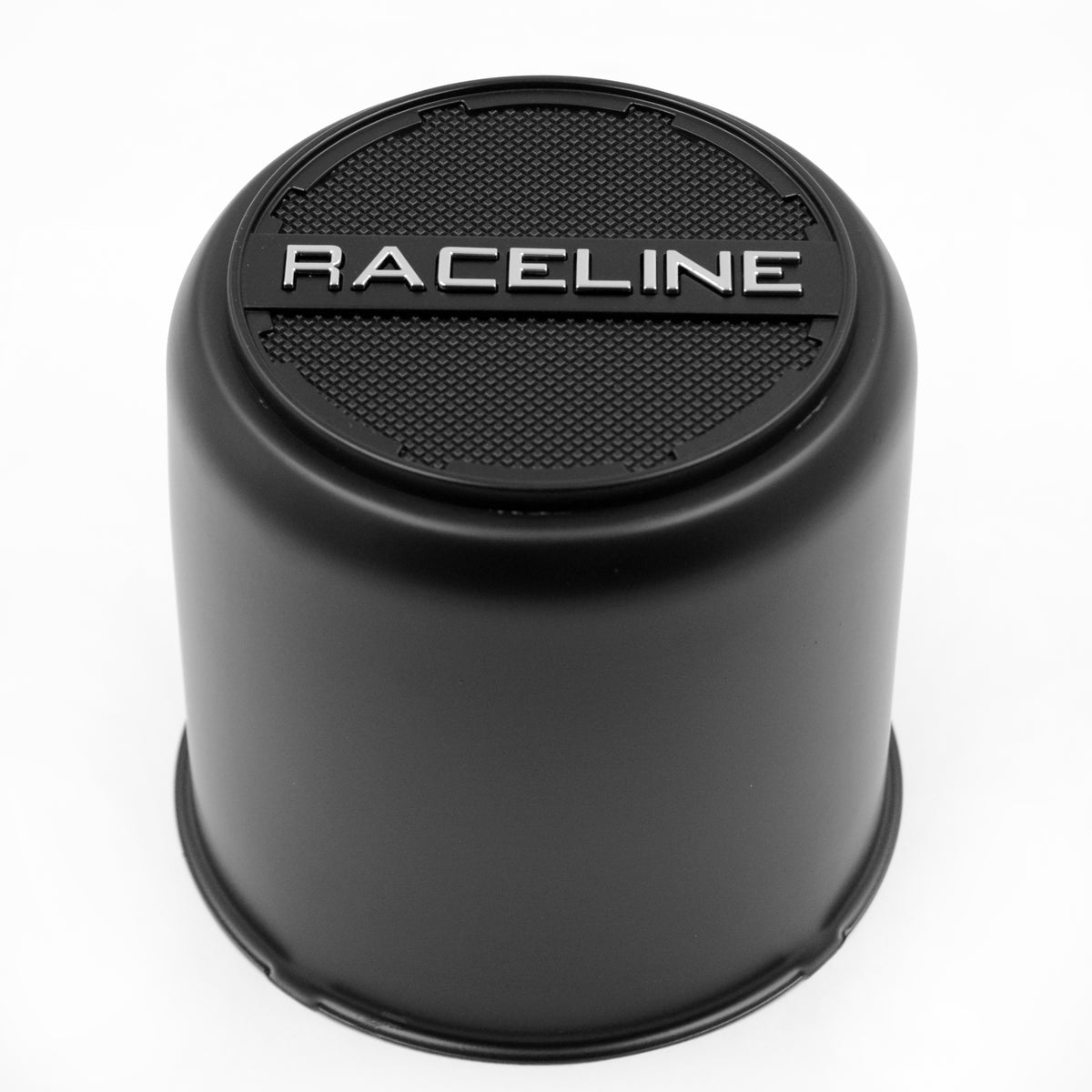 RACELINE OUTLANDER BLACK CAP 4.900 HUB (8 Lug) Front View