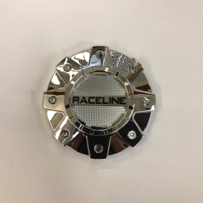 Raceline 930C SHIFT Chrome Cap (Fits 5 Lug Only 17x8/18x8) Front View