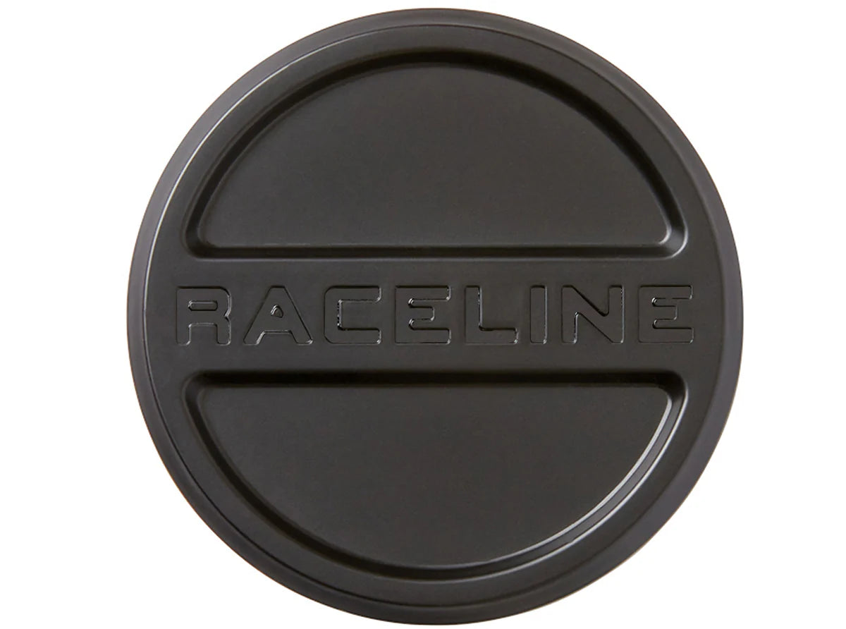 RACELINE 951 TITANIUM/BLACK CAP 5X108 Front View