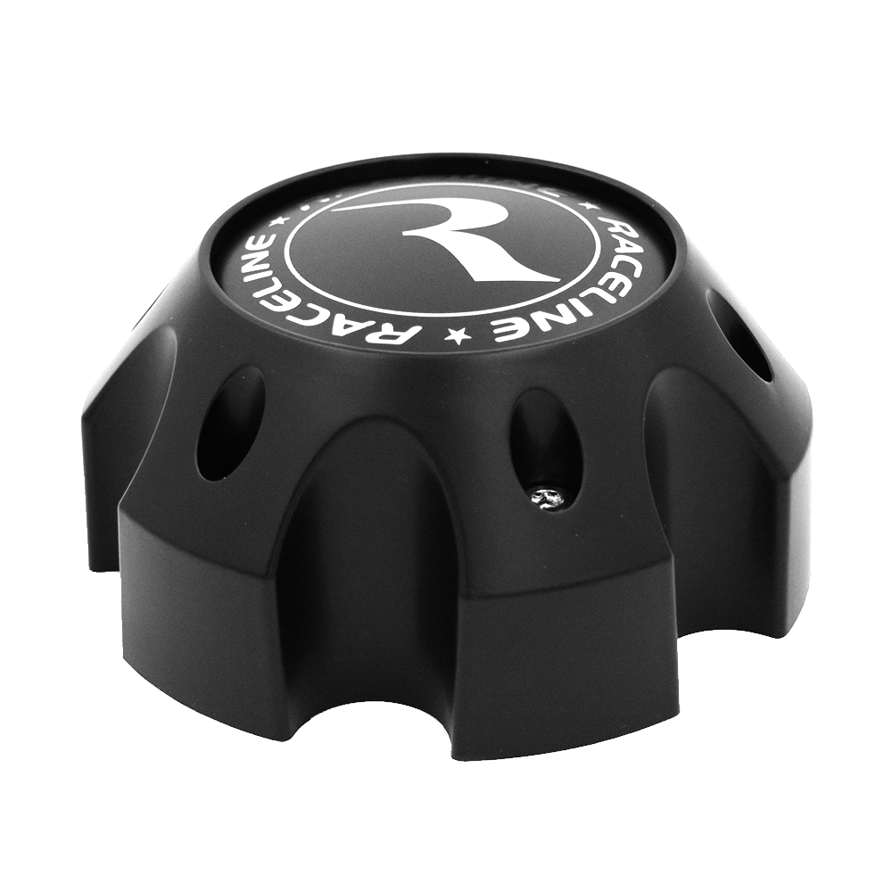 RACELINE 981 CAP BLACK 6X135 BOLT PATTERN Front View