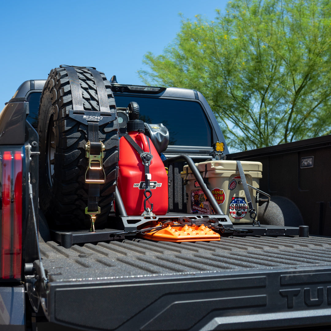 '22-24 Toyota Tundra SDHQ Built In Bed Chase Rack