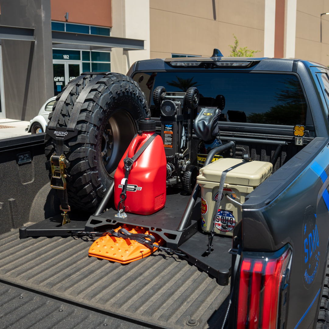 '22-24 Toyota Tundra SDHQ Built In Bed Chase Rack