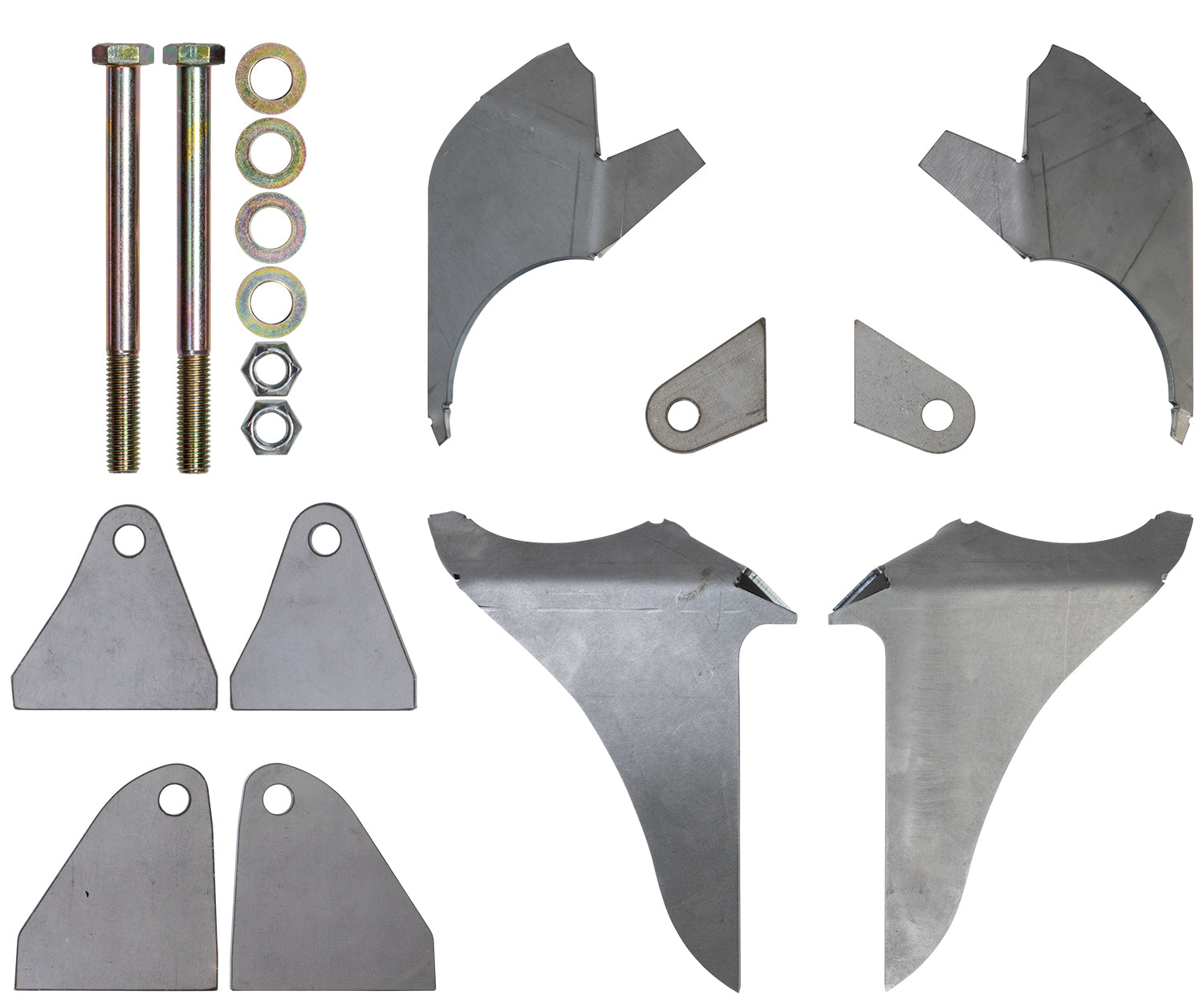 2003-2009 RAM 2500/3500 Carli Coil Bucket Gussets Front View