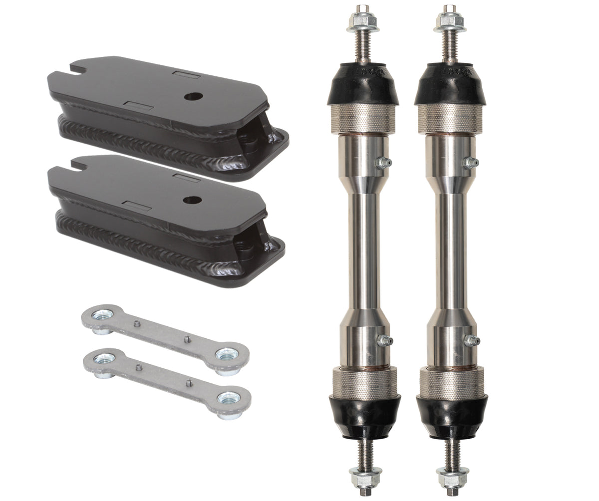 17-26 FORD F250/350 4X4 EXTENDED SWAY BAR END LINK & SWAY BAR DROP BRACKET KIT - 4.5"/5.5"