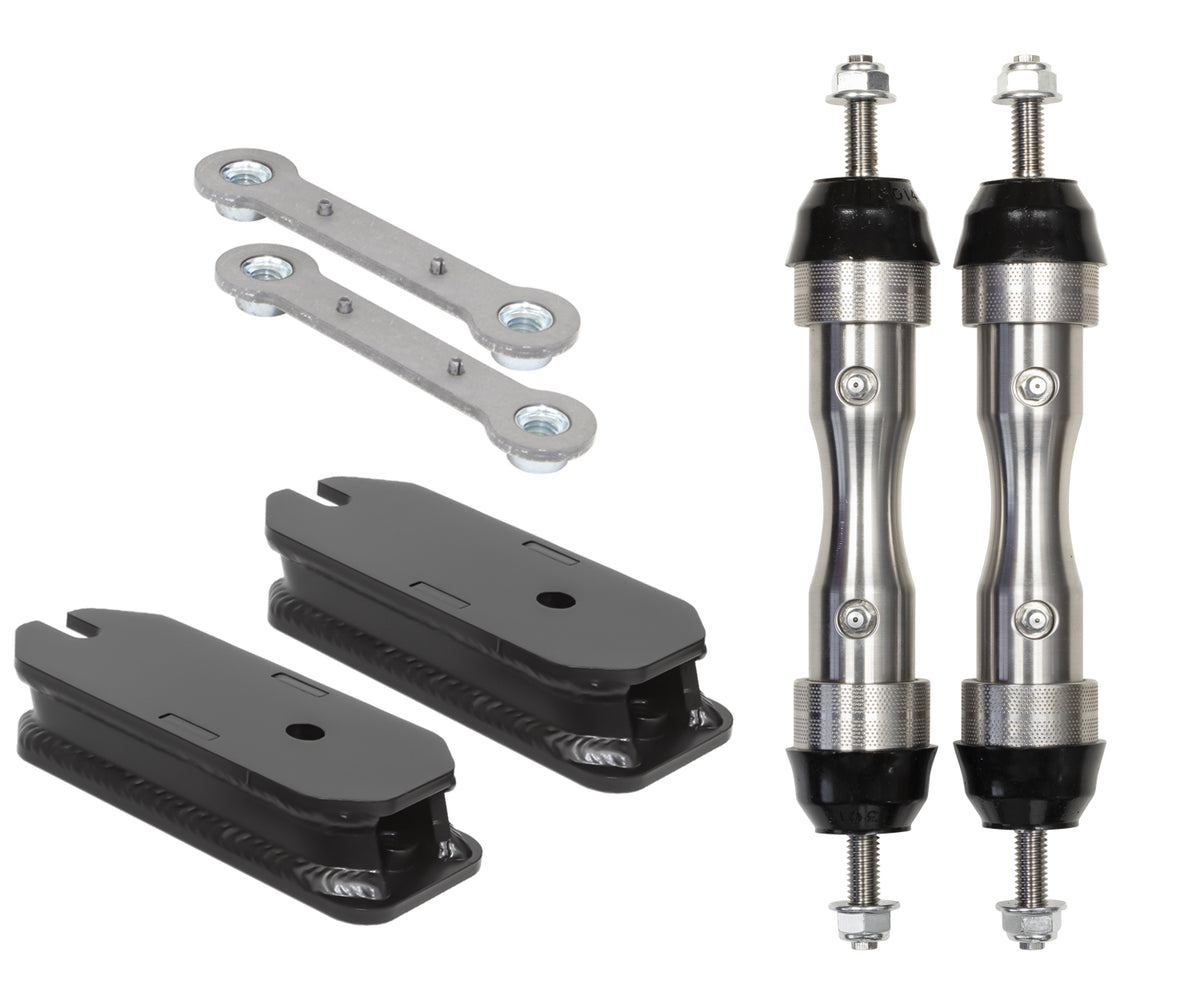 20-26 FORD F250/350 4X4 EXTENDED SWAY BAR END LINK & SWAY BAR DROP BRACKET KIT - 3.5"