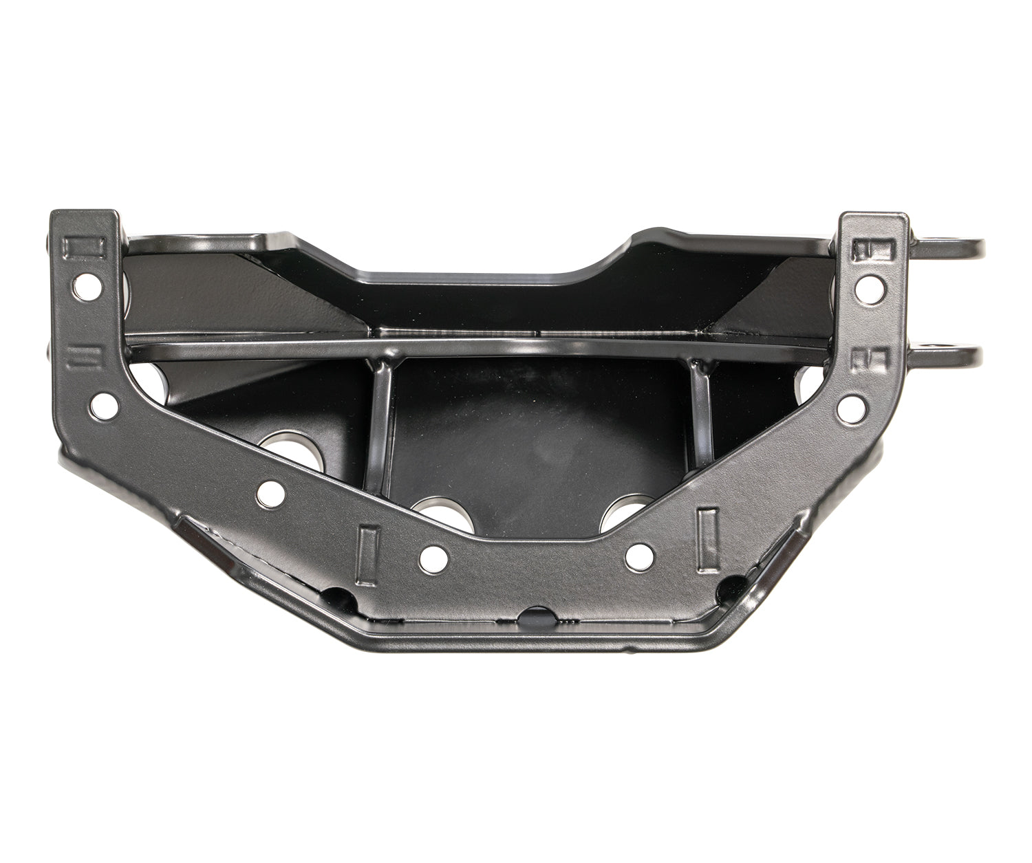 2023+ Ford F250/F350 4x4 Low Mount Steering Stabilizer with Diff Guard Close-up Diff Guard Display (Back View)