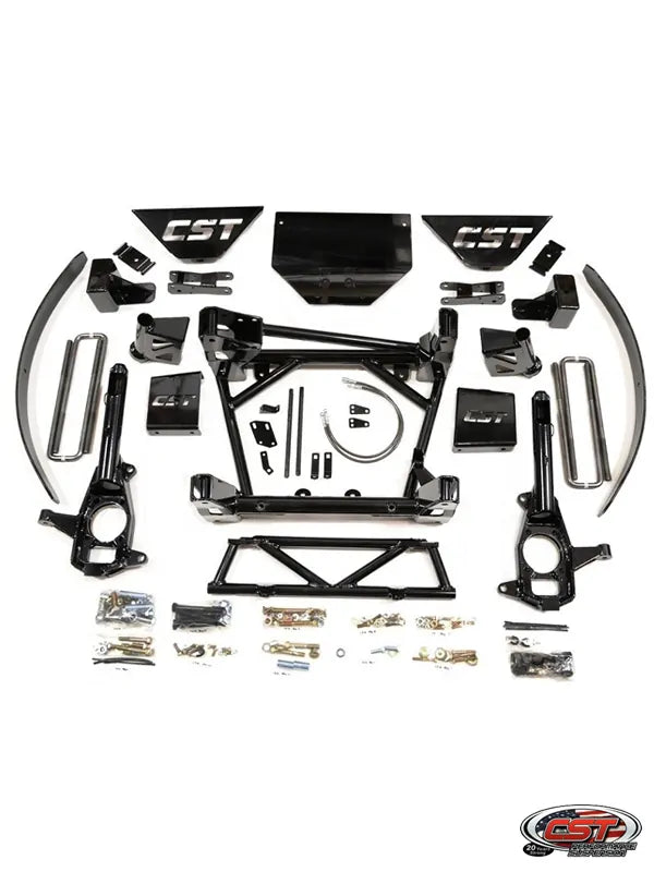 CST 11-19 GM 2500 / 3500 8-10″ Stage 1 Suspension System (w/ Rear Blocks & Add A Leafs)