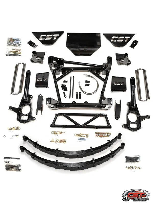 CST 11-19 GM 2500 / 3500 8-10″ Stage 1 Suspension System (w/ Soft-Ride Leafs)