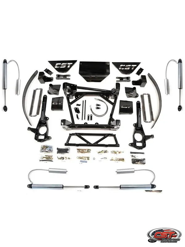 CST 11-19 GM 2500 / 3500 8-10″ Stage 4 Suspension System (w/ Rear Blocks & Add A Leafs)