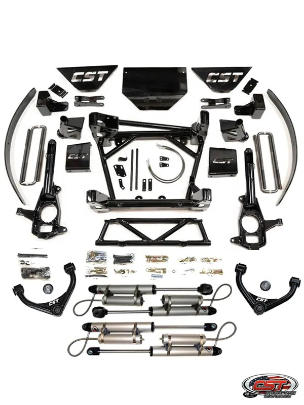 CST 11-19 GM 2500 / 3500 8-10″ Stage 5 Suspension System (w/ Rear Blocks & Add A Leafs & Ball Joint UCA’s)