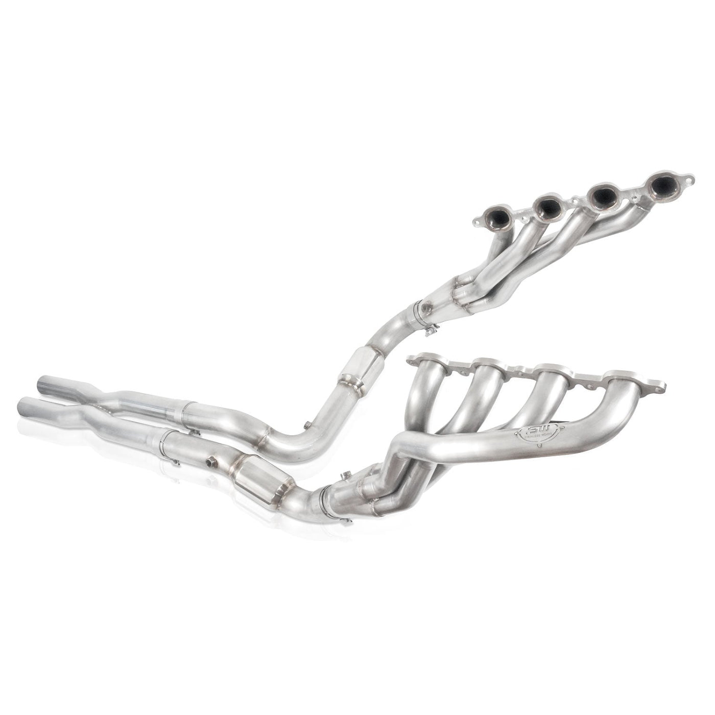 2014-18 Silverado Long Tube Header Kit Front View