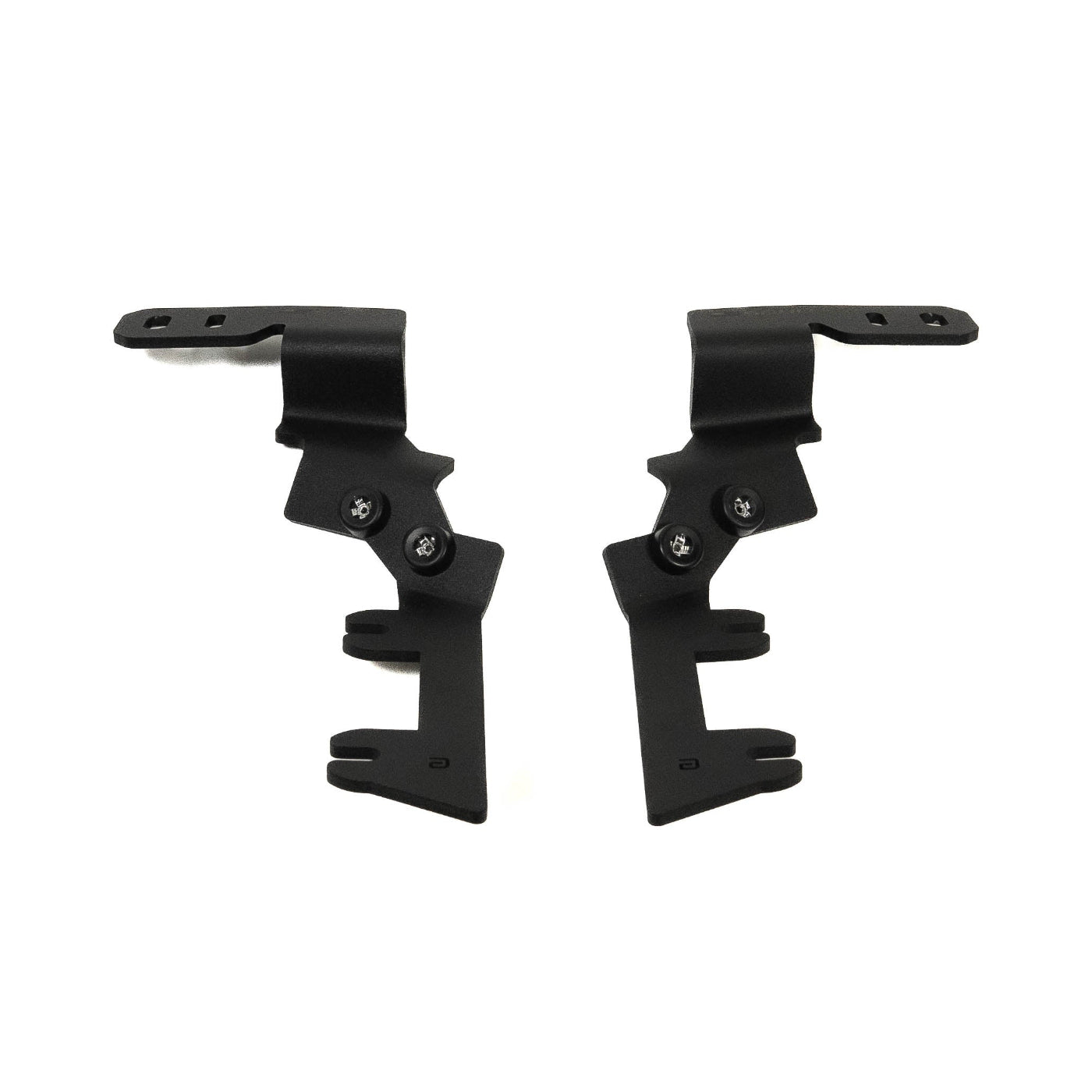 SDHQ Built '23-25 Canyon A-Pillar Light Mounts display of included parts 