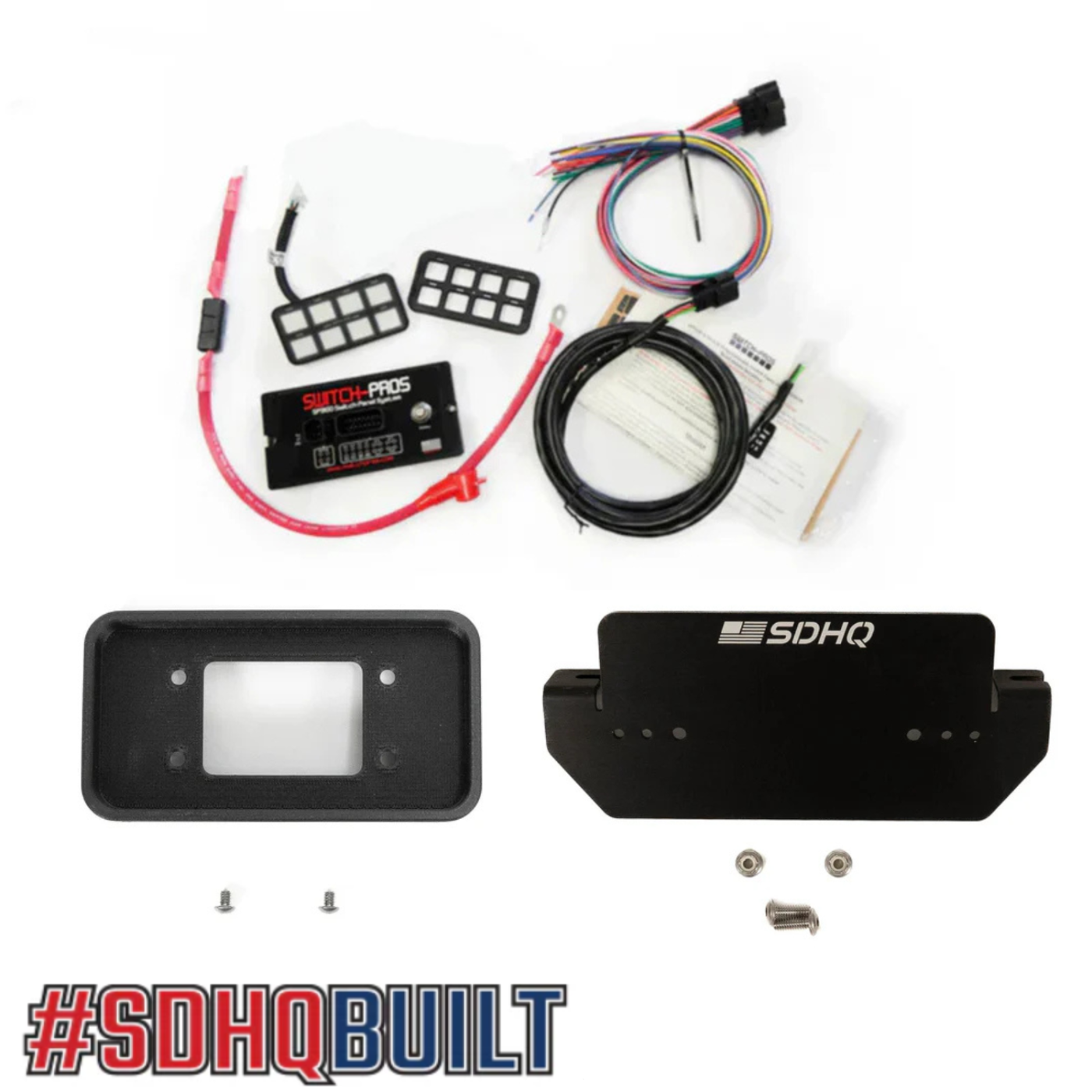 SDHQ Built 2023-2025 Colorado/Canyon Switch Pros SP9100 Complete Kit Display of included components