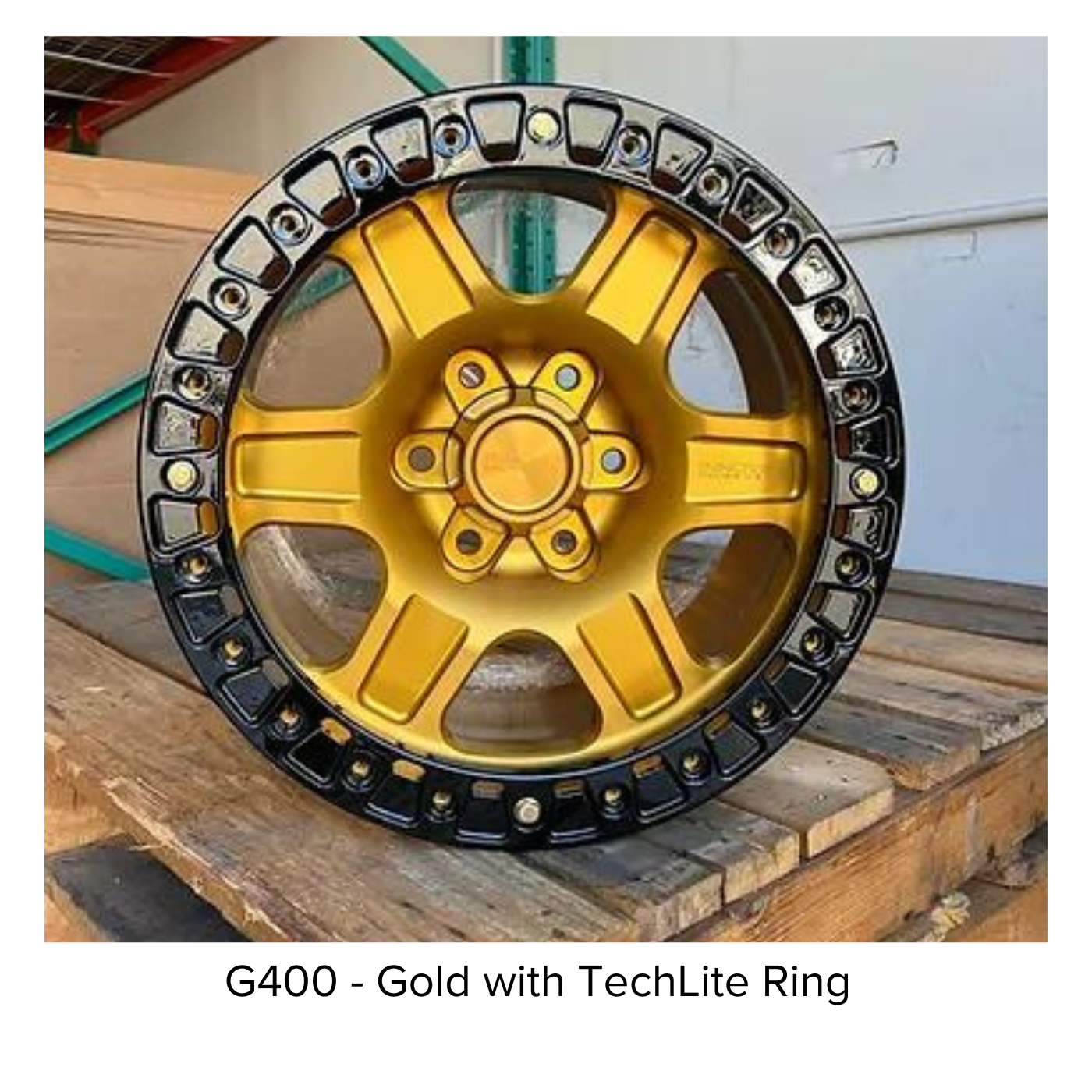 G400 Simulated Beadlock Wheel 20x10.0" 8 Lug - TechLite Ring