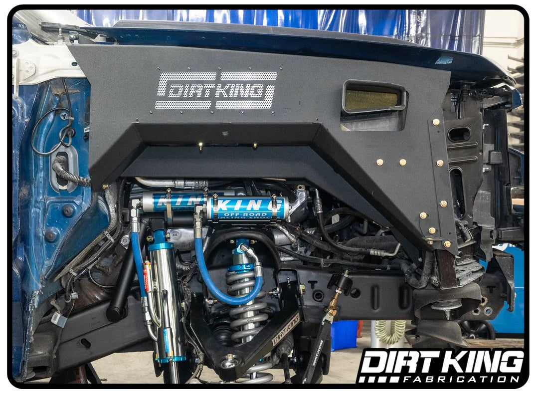 14-18 GM 1500 Over-sized Front Wheel Wells Front View